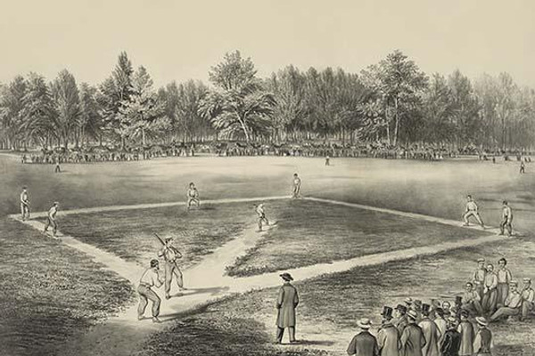 American national game of base ball