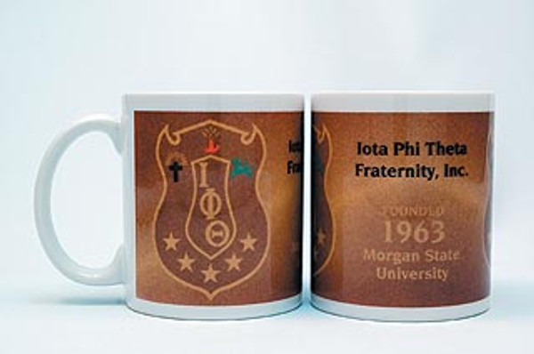 Iota Phi Theta Coffee Mug (African American Fraternity-Sorority Mug)