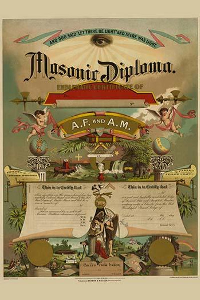 Symbols - Masonic Diploma