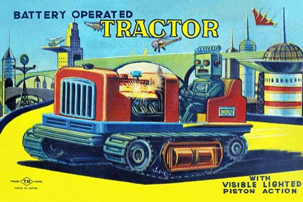 Battery Operated Tractor