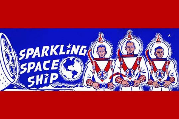 Sparkling Space Ship