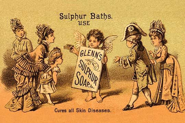 Glenn's Sulphur Soap - Cures all Skin Diseases