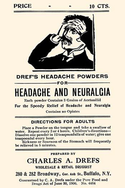 Dref's Headache Powders