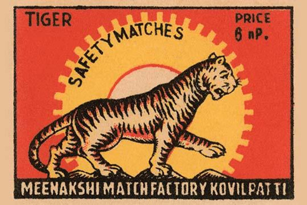 Tiger Safety Matches