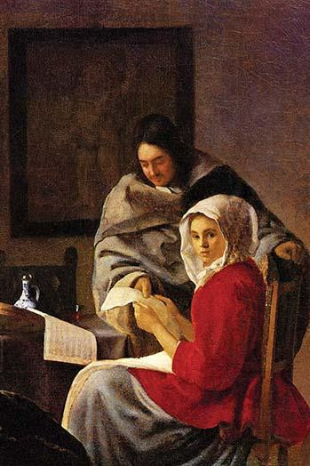 Girl interrupted in her music