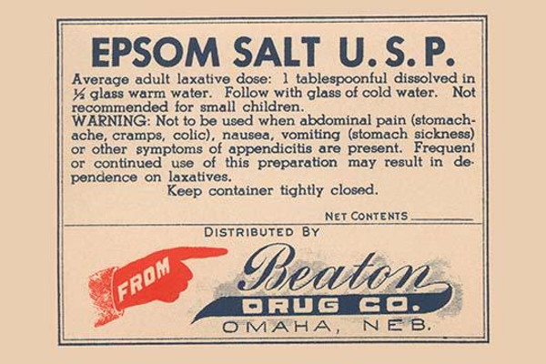 Epsom Salt, U.S.P.