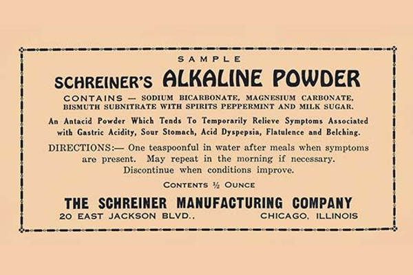 Schreiner's Alkaline Powder