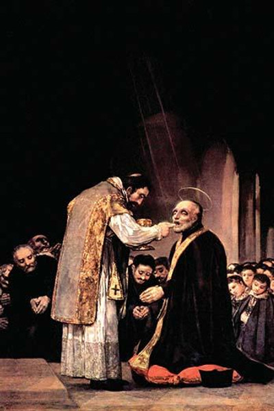 The Last communion of St. Joseph of Calasanza
