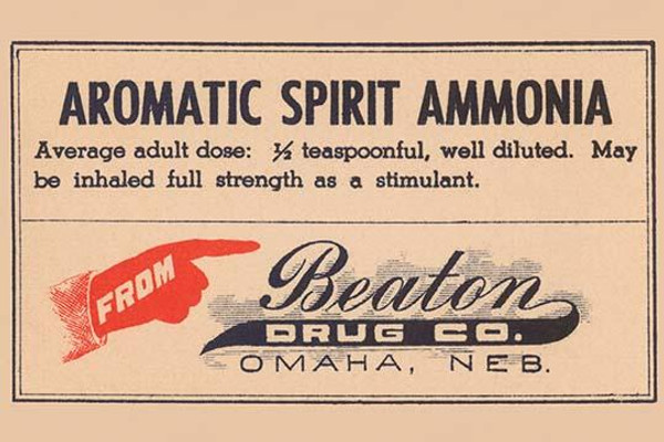 Aromatic Spirit Ammonia