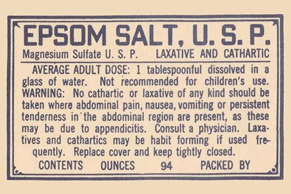 Epsom Salt U.S.P.