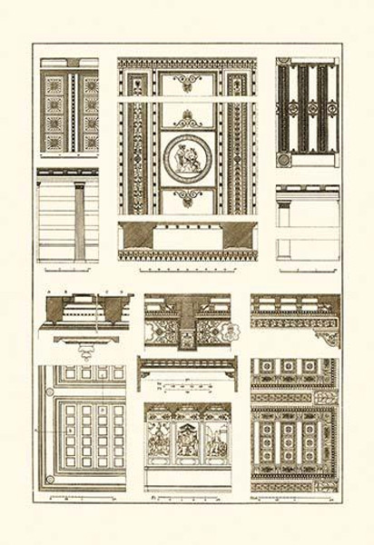 Ceilings with Visible Course of Beams