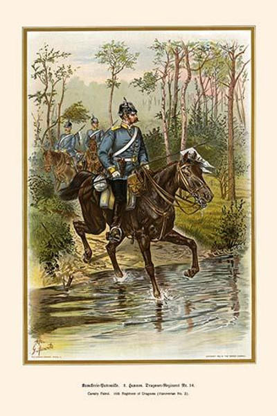 Hanoverian Cavalry Patrol 16th Dragoon Regiment