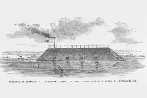 Confederate Ironclad Ram "Georgia"