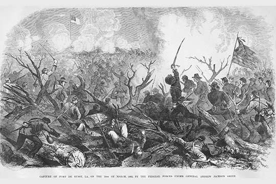Capture of Fort De Russy, Louisiana under General Andrew Jackson Smith
