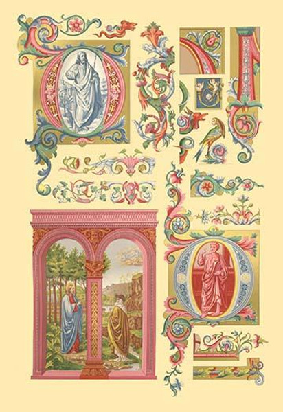 Renaissance Design with Figures