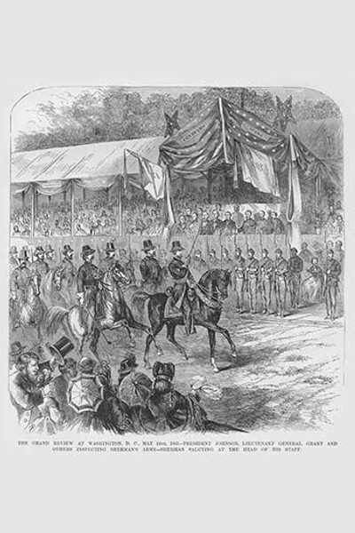 Grand Review in Washington, DC, Sherman's Army Saluting