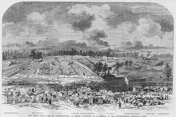 Prison Pen at Andersonville, Georgia