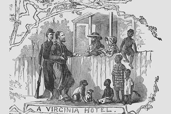 African Americans at a Virginia Hotel