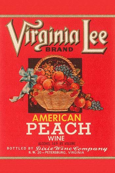 Virginia Lee American Peach Wine