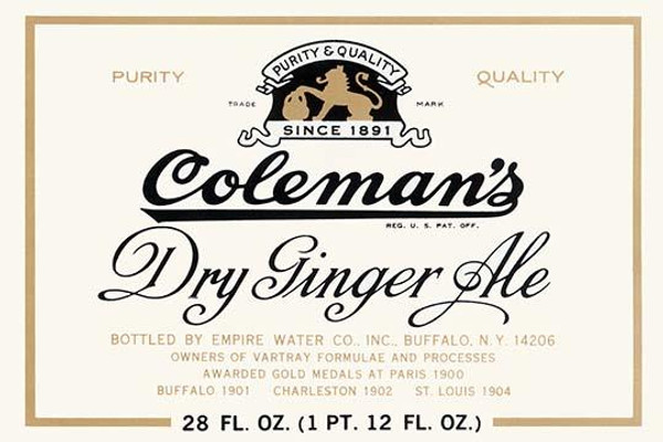 Coleman's Dry Ginger Ale