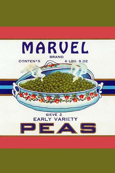 Marvel Brand Early Variety Peas