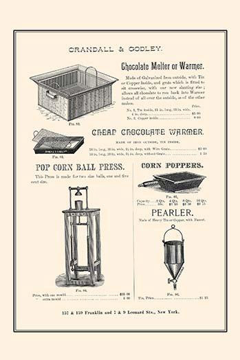 Chocolate Melter & Popcorn Ball Press