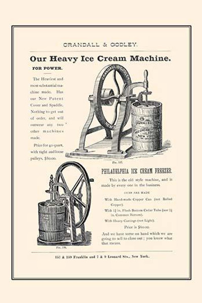 Our Heavy Ice Cream Machine