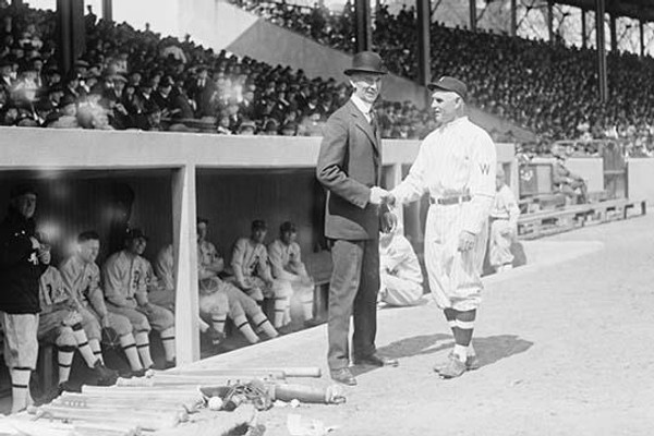 Connie Mack Opens the Game in 1919