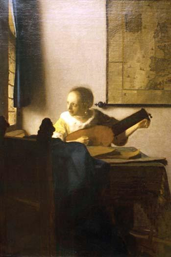 Woman with a Lute