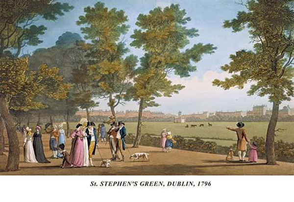 St. Stephen's Green, Dublin, 1796