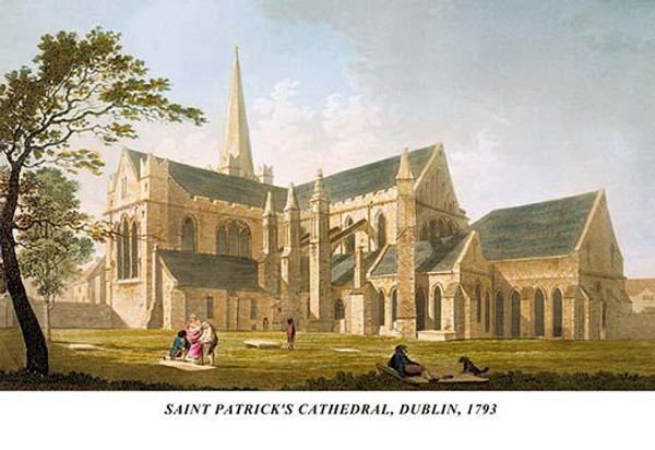 Saint Patrick's Cathedral, Dublin, 1793