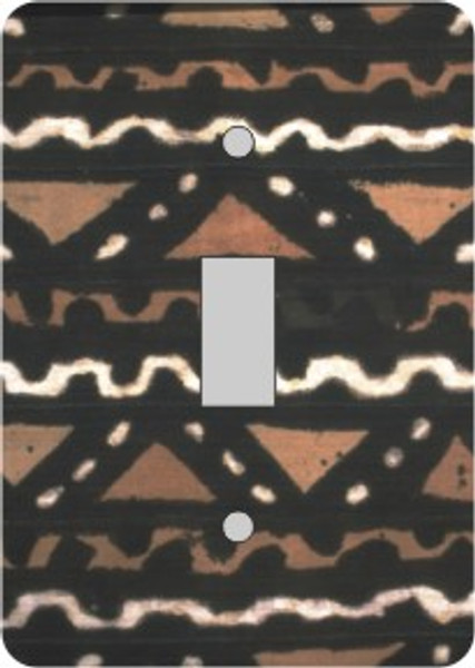 Mudcloth Switch Plate (African American Single Switch Plate)