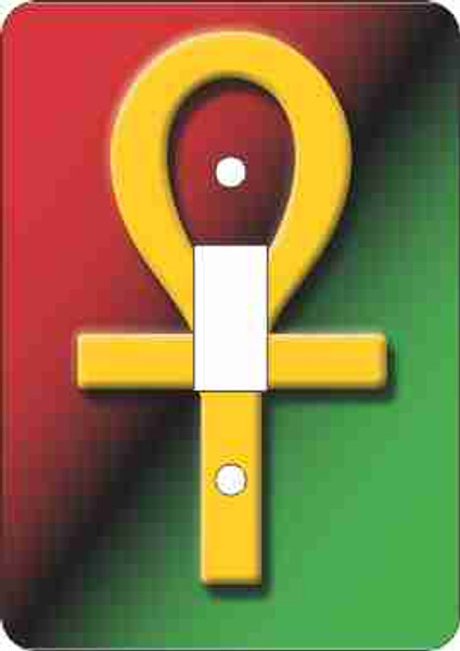 Ankh Switch Plate (African American Single Switch Plate)