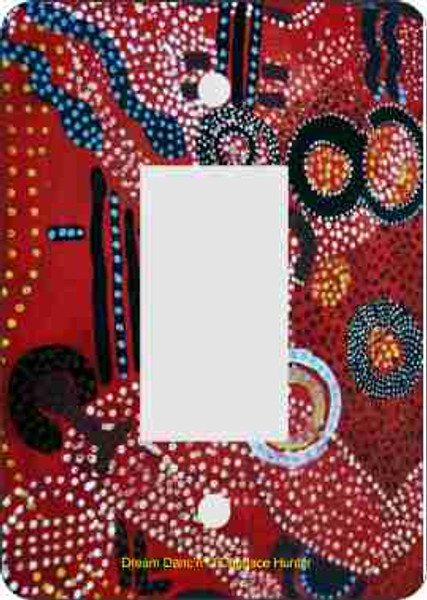 Dream Danc'n Rocker Switch Plate (African American Rocker Switch Plate)