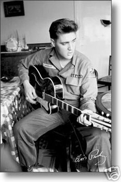 Elvis Presley US Army Poster