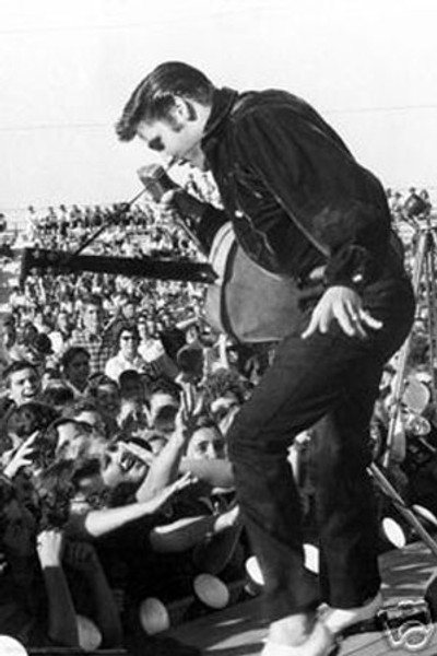 Elvis Presley Live Poster