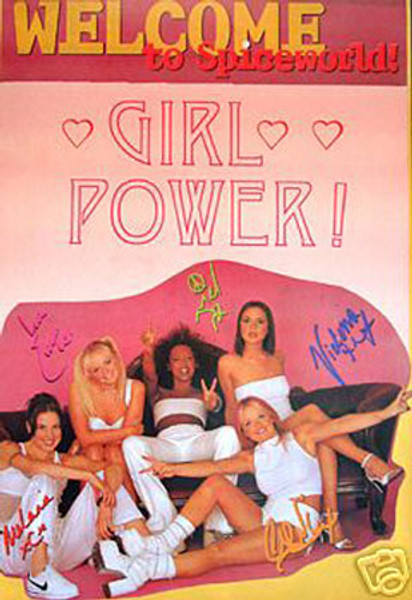 The Spice Girls Welcome to spice world Poster