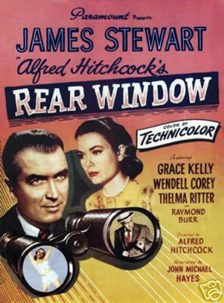 Rear window James Stewart Poster