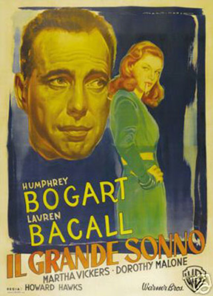 The big sleep Humphrey Bogart Poster