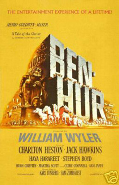 Ben Hur Charlton Heston Poster