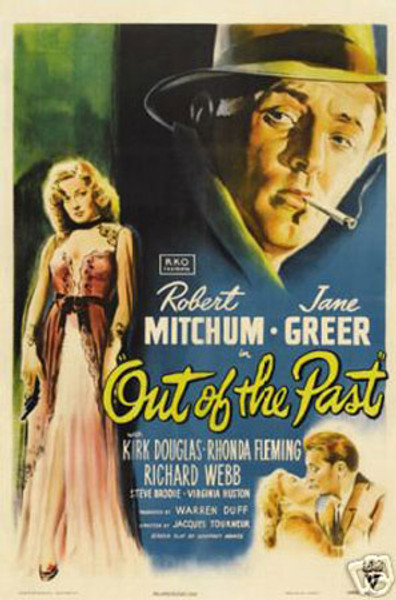 Out of the past Robert Mitchum Poster