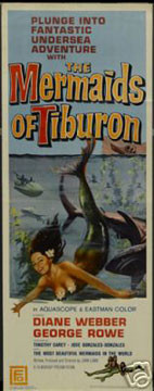 The mermaids of Tiburon Poster