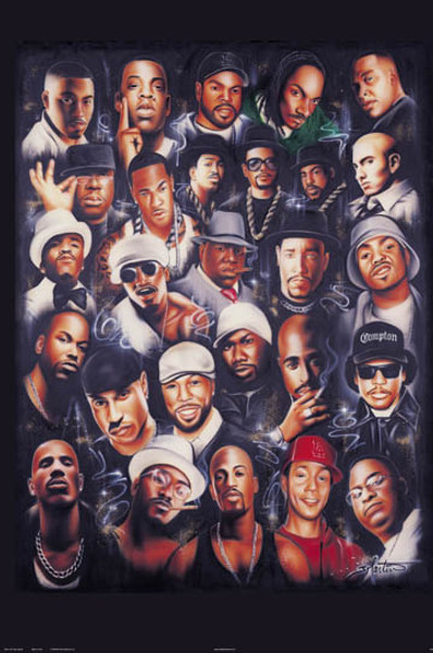 Rap Legends4 Poster