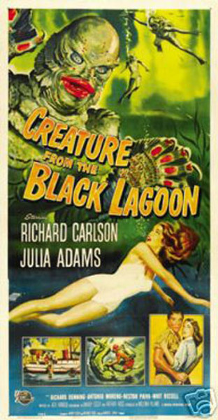 Creature from the black lagoon2 Poster