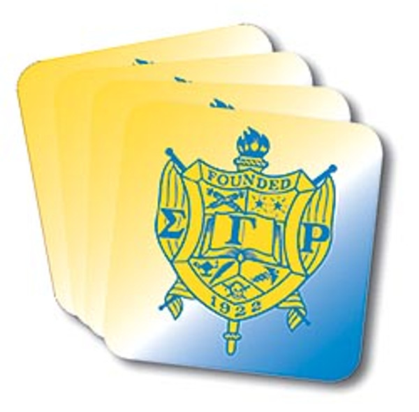 Sigma Gamma Rho Coasters (African American Fraternity-Sorority Coaster)