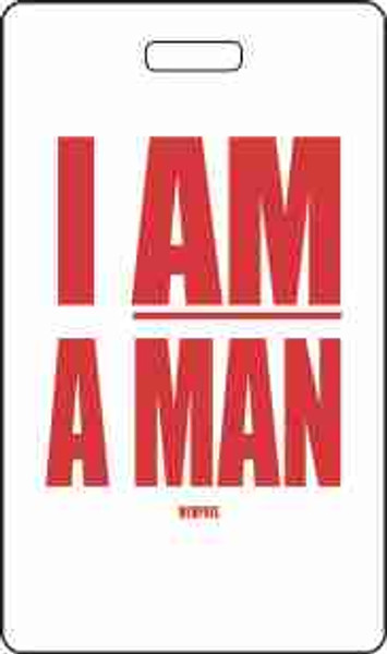 I Am A Man Luggage Tag