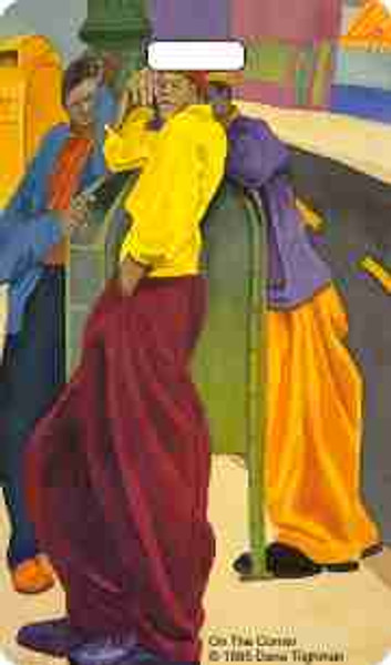 On the Corner Luggage Tag On the Corner Luggage Tag