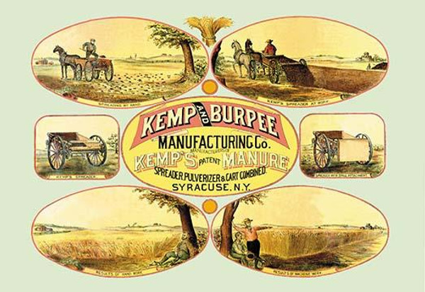 Kemp's Patent Manure Spreader