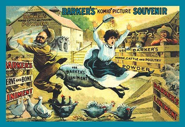 Barker's "Komic" Picture Souvenir: Farm Ruckus