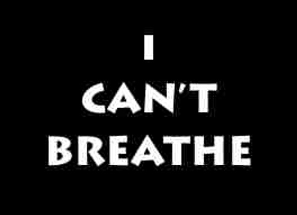 I Can't Breathe Refrigerator Magnet (African American Magnet)